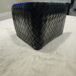 Bottega Veneta Black Leather Accessory